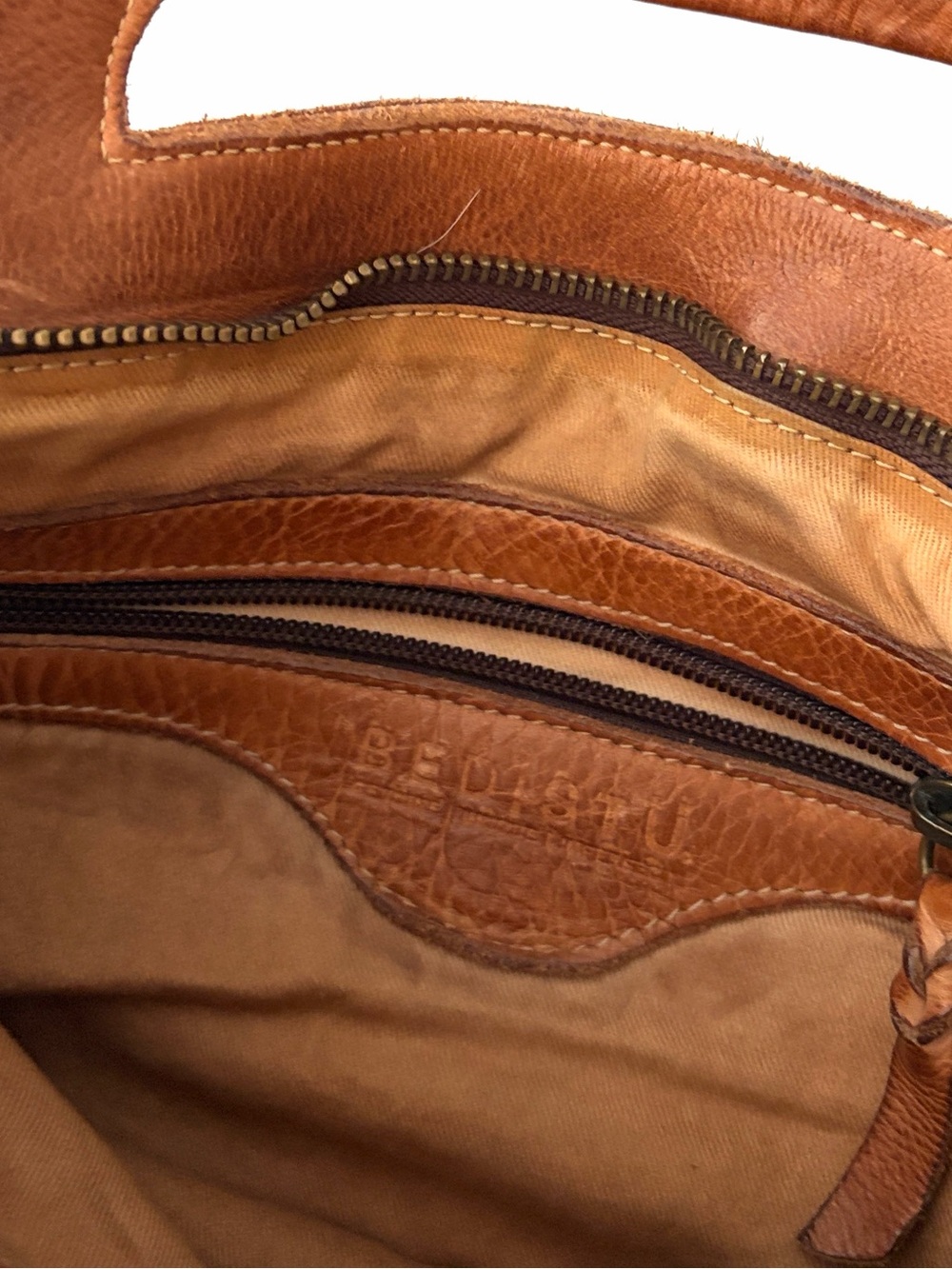 Bed Stu BEDISTU Bag Greenway Crossbody Handbag in Tan Rustic - Picture 14 of 16